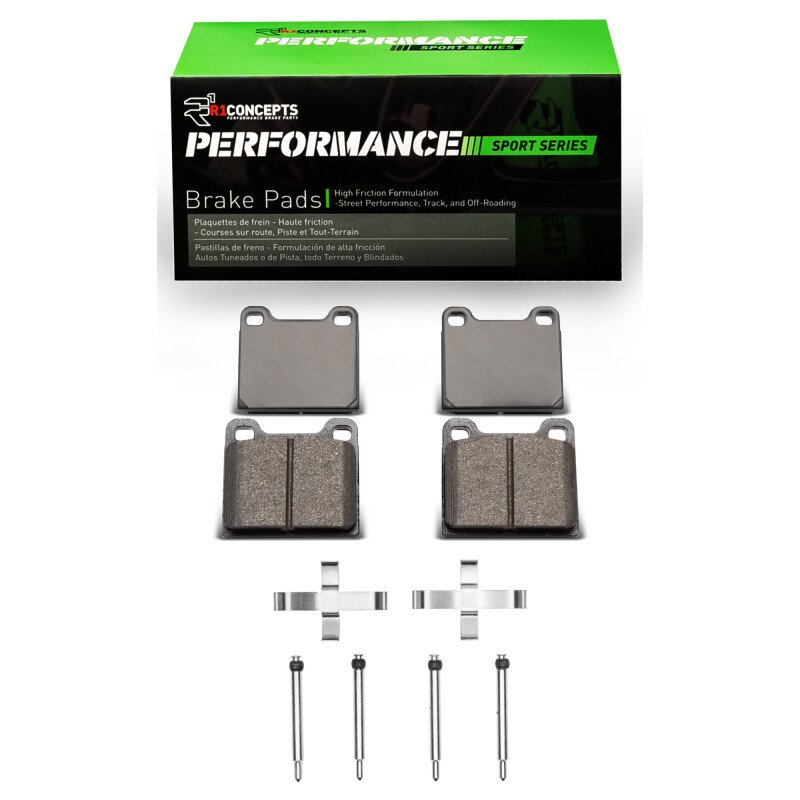 Volvo 850 Brake Pads - Rear - R1 Concepts - Performance Sport - `75-`04 Volvo 850 Brake Pads - Rear - R1 Concepts - Performance Sport - `75-`04